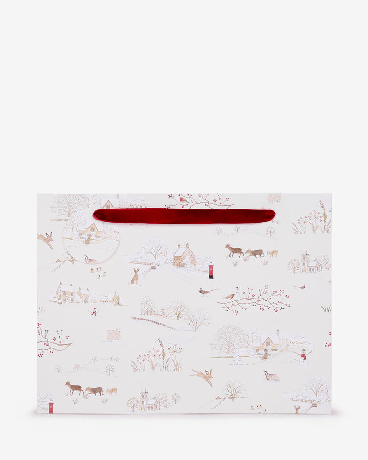 Snowy Village Gift Bag