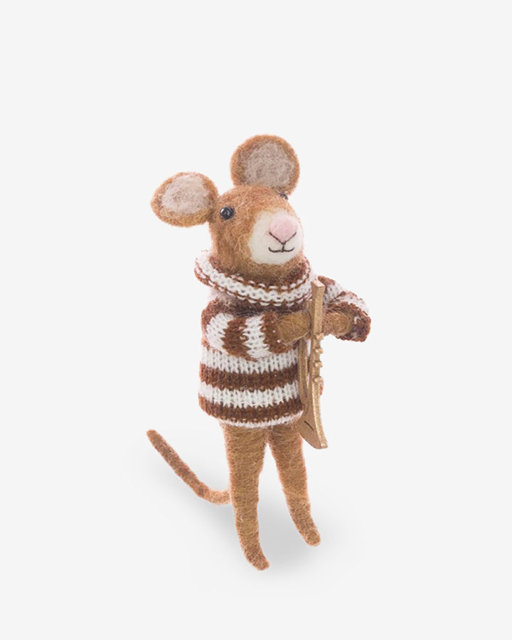 Melody Mouse Felt Decoration