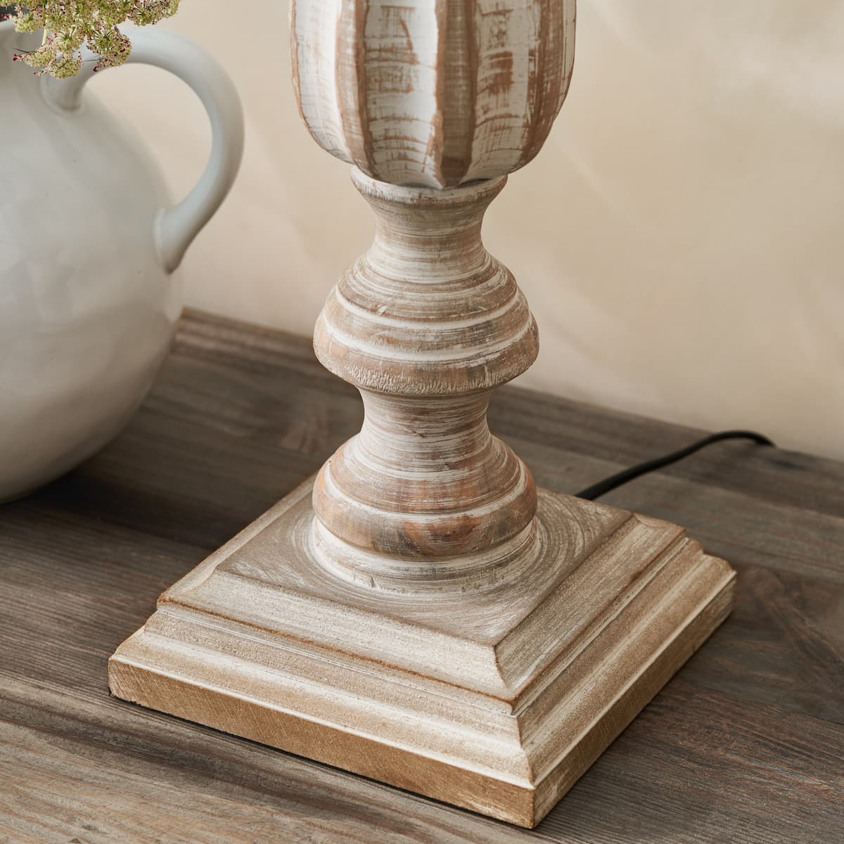 Witham Carved Table Lamp
