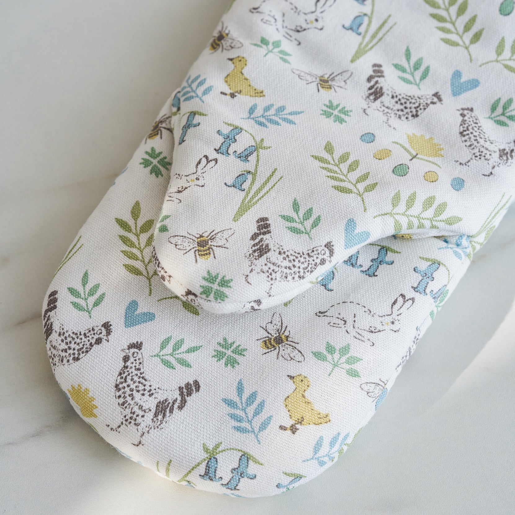 Spring Chicken Oven Mitt