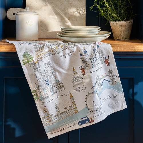 London Tea Towel by Sophie Allport