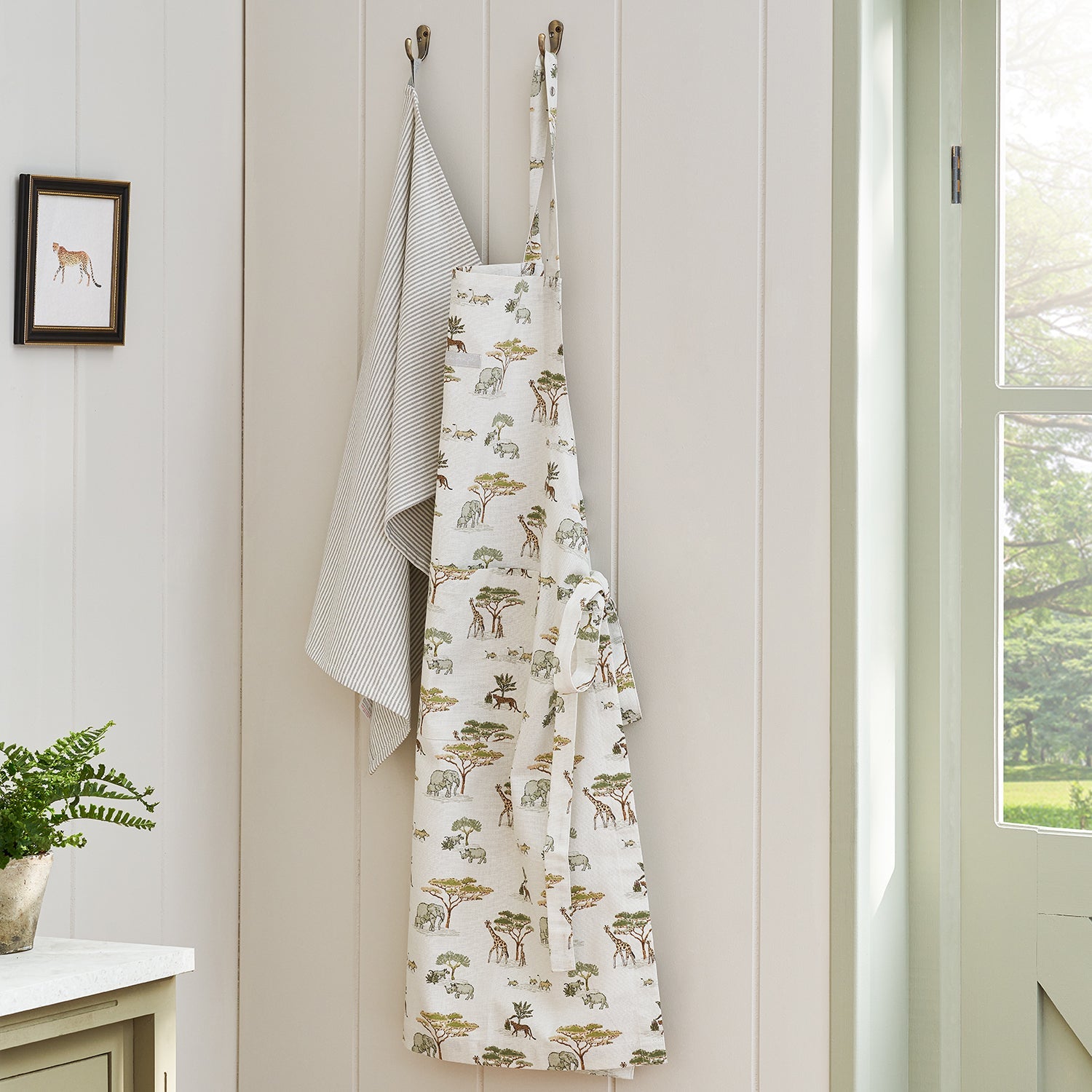 Wild Savannah Adult Apron by Sophie Allport