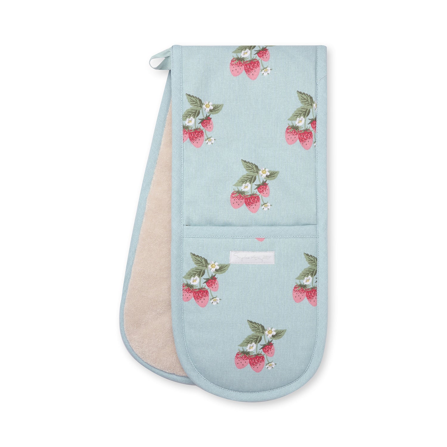 Strawberries Double Oven Glove