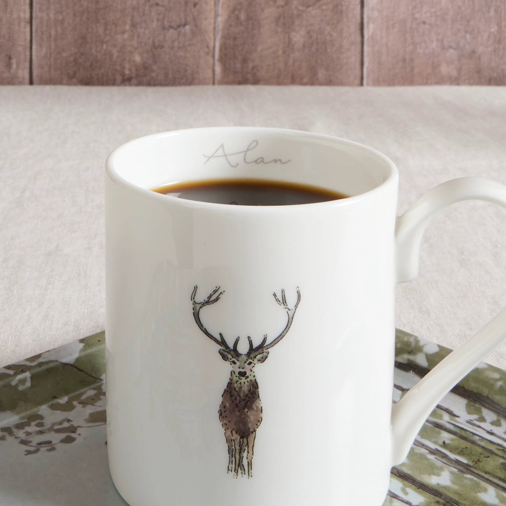 Highland Stag Solo Mug