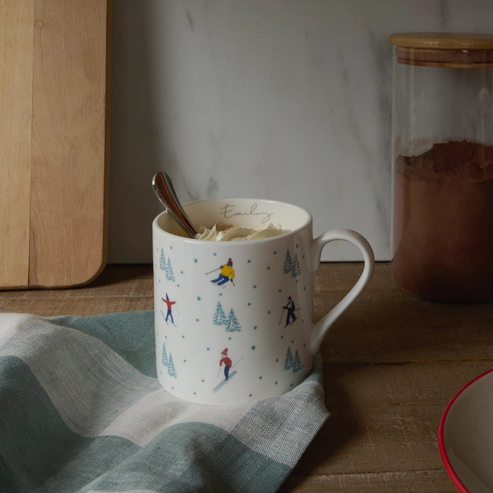 Skiing Mug by Sophie Allport