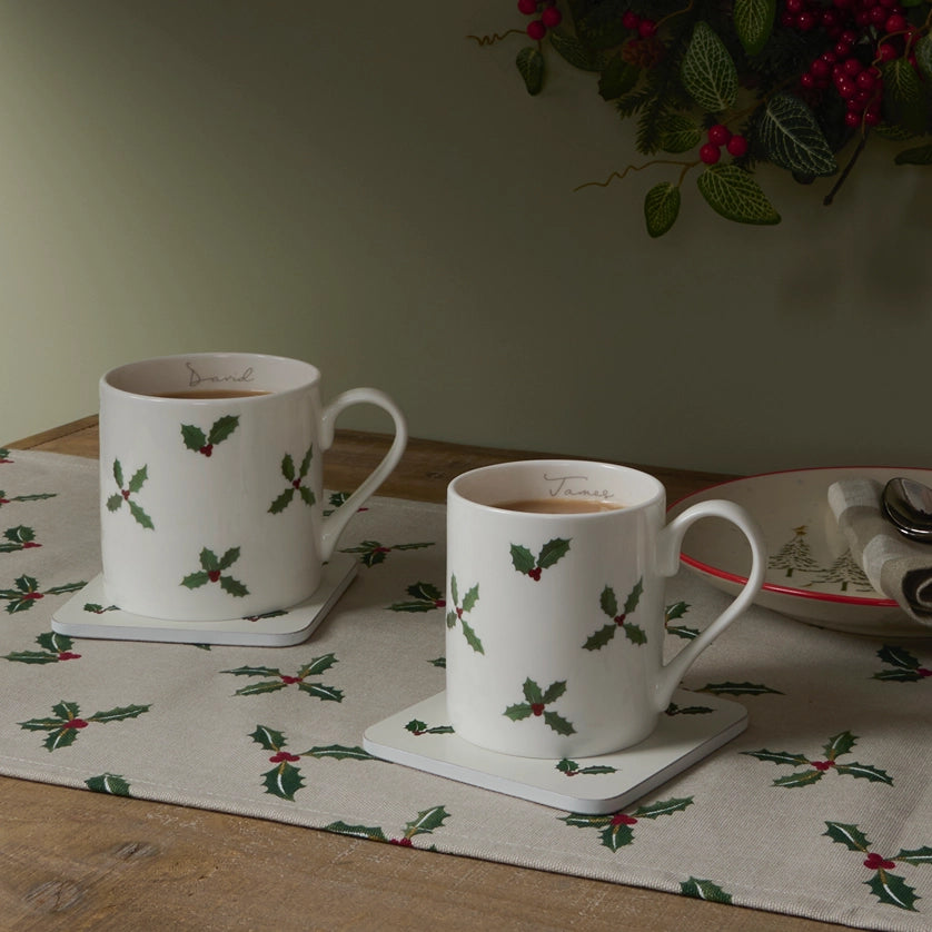 Holly & Berry Mug by Sophie Allport