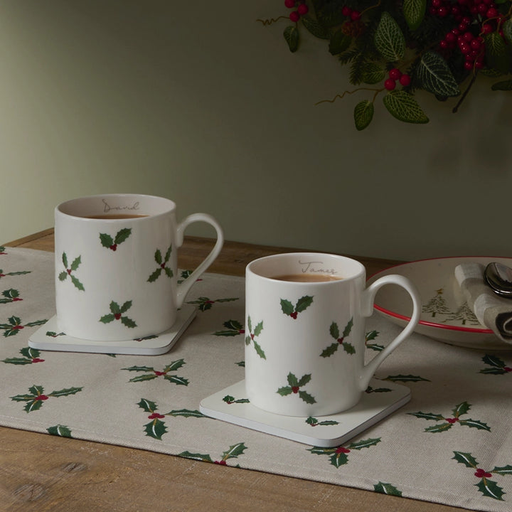 Holly & Berry Mug by Sophie Allport