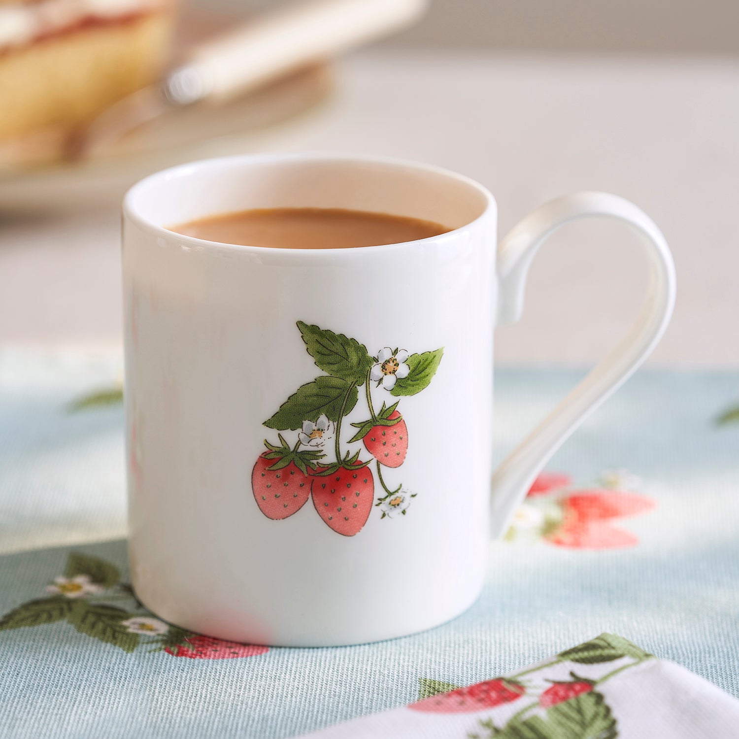 Strawberries Solo Mug