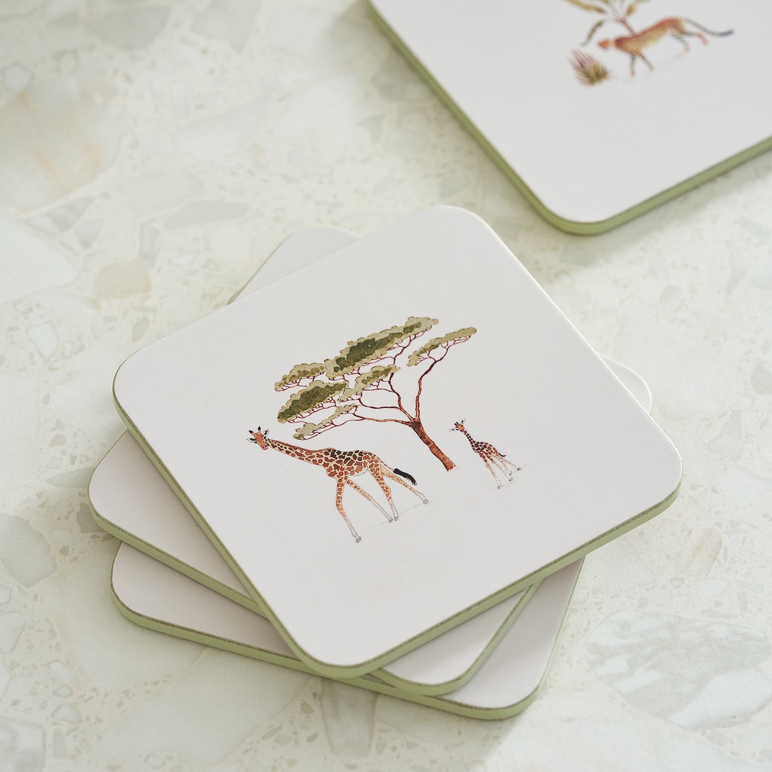 Wild Savannah Coasters by Sophie Allport