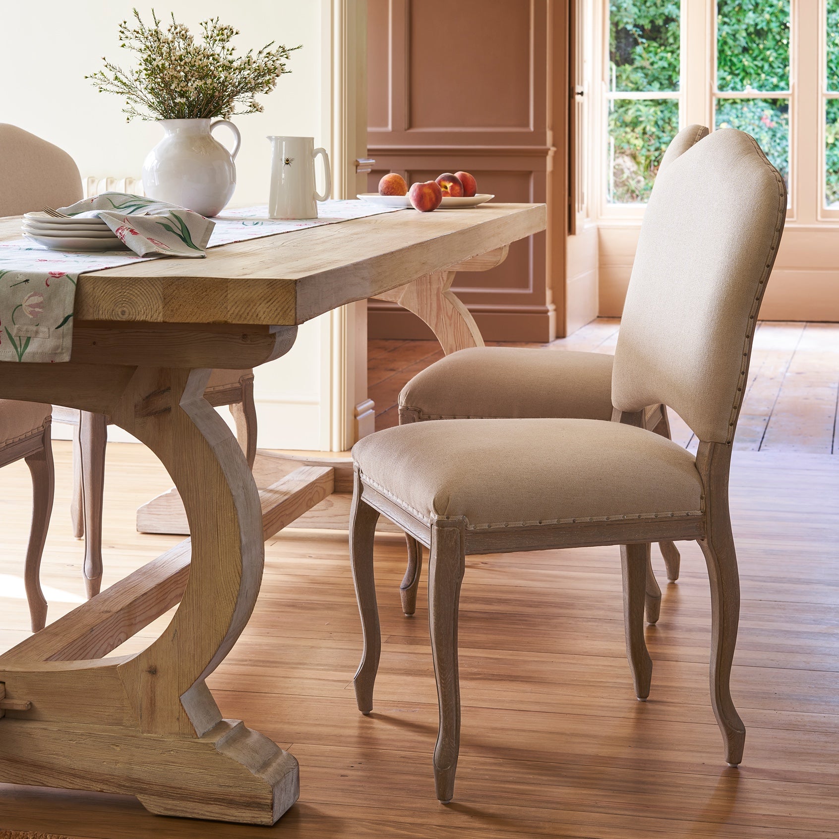 Langham Curved Dining Chair by Sophie Allport