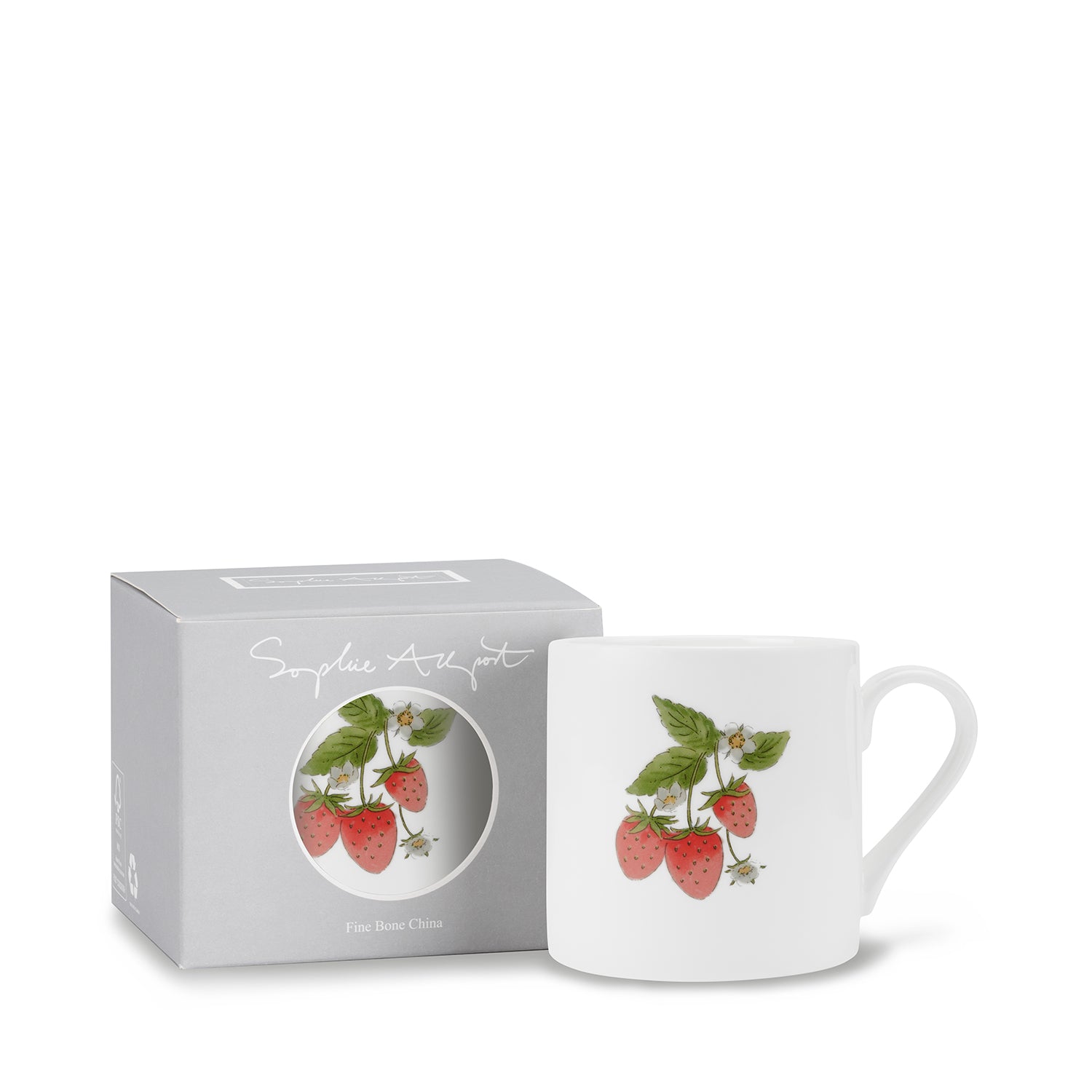 Strawberries Solo Mug