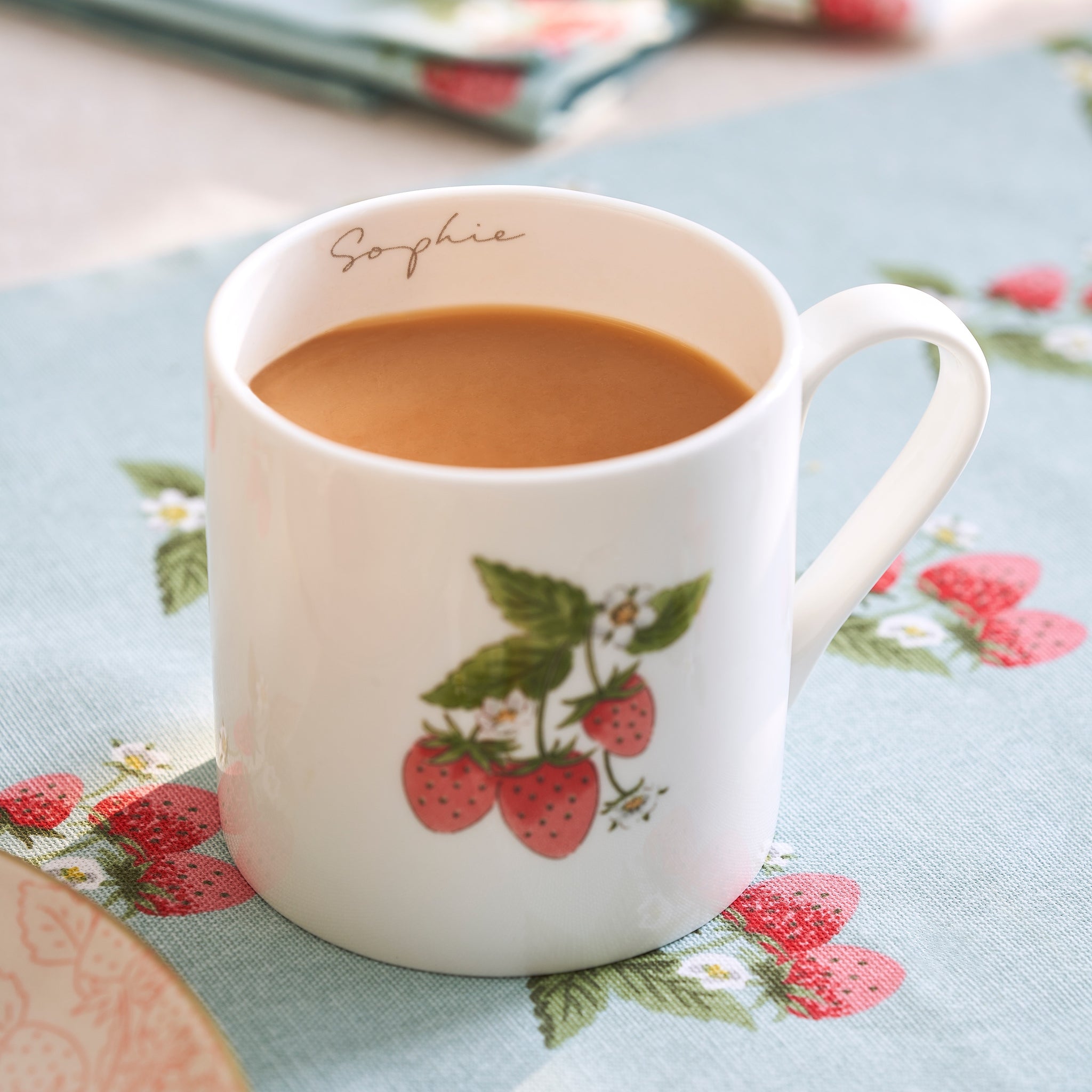 Strawberries Solo Mug