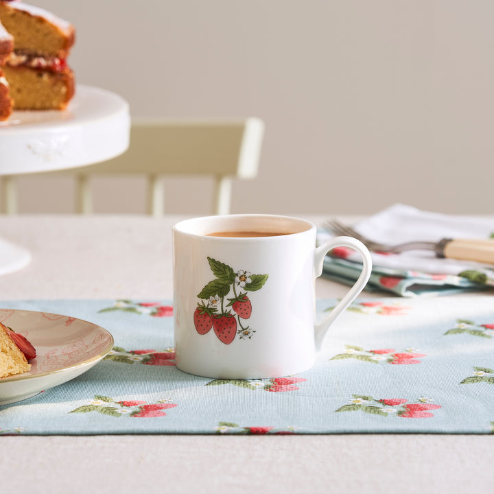 Strawberries Solo Mug by Sophie Allport