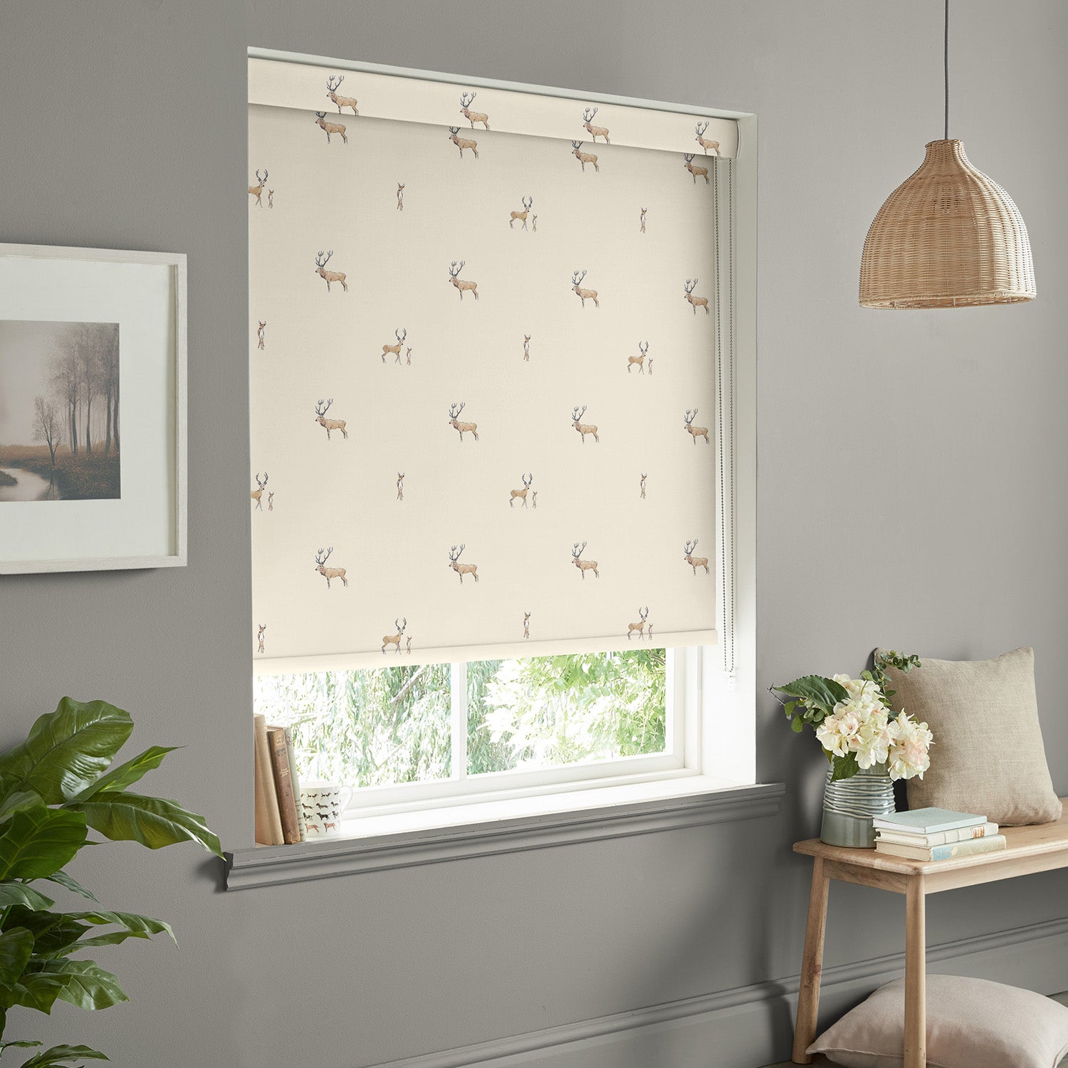 Stags Natural Made to Measure Roller Blind
