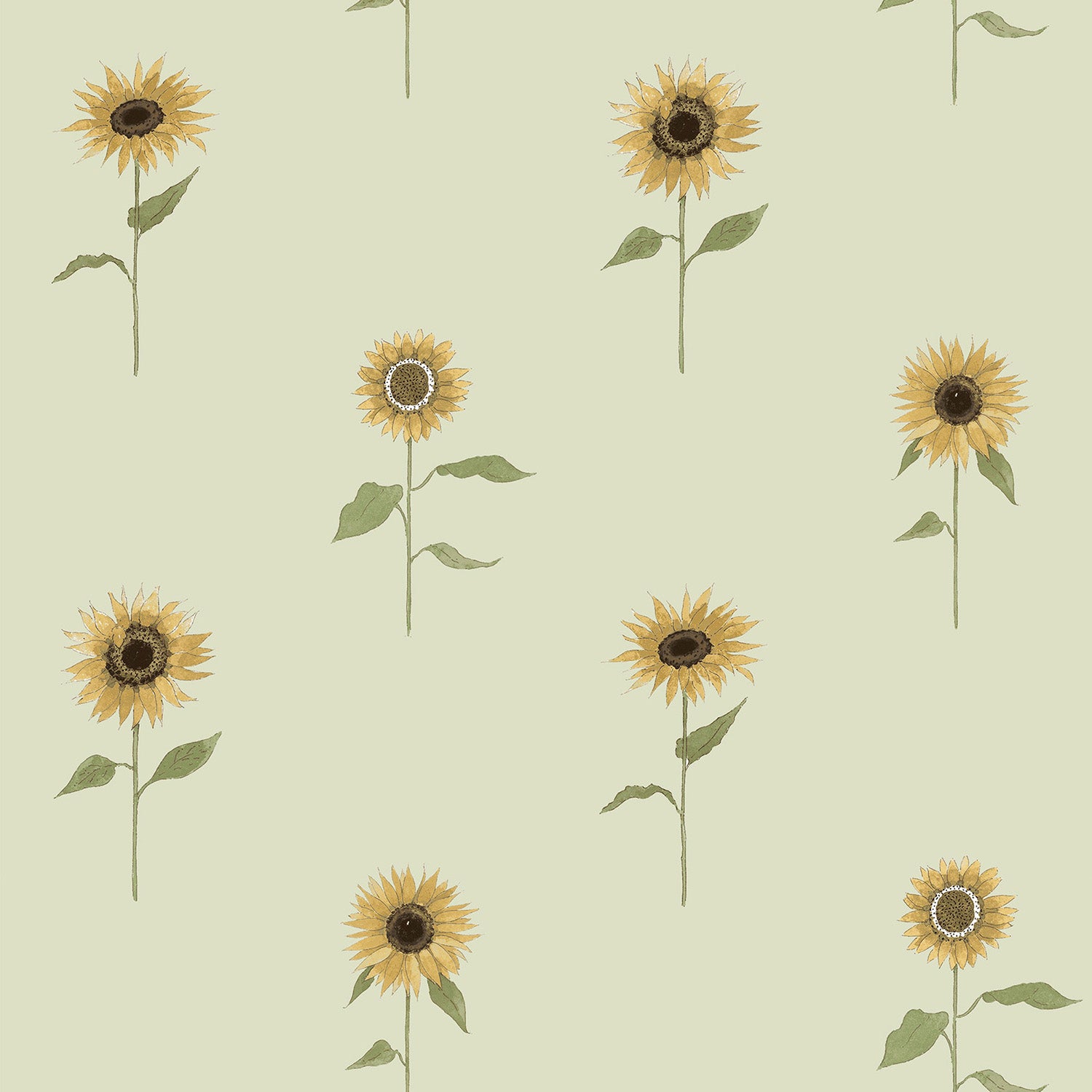 Sunflower Pale Green Made to Measure Roman Blind