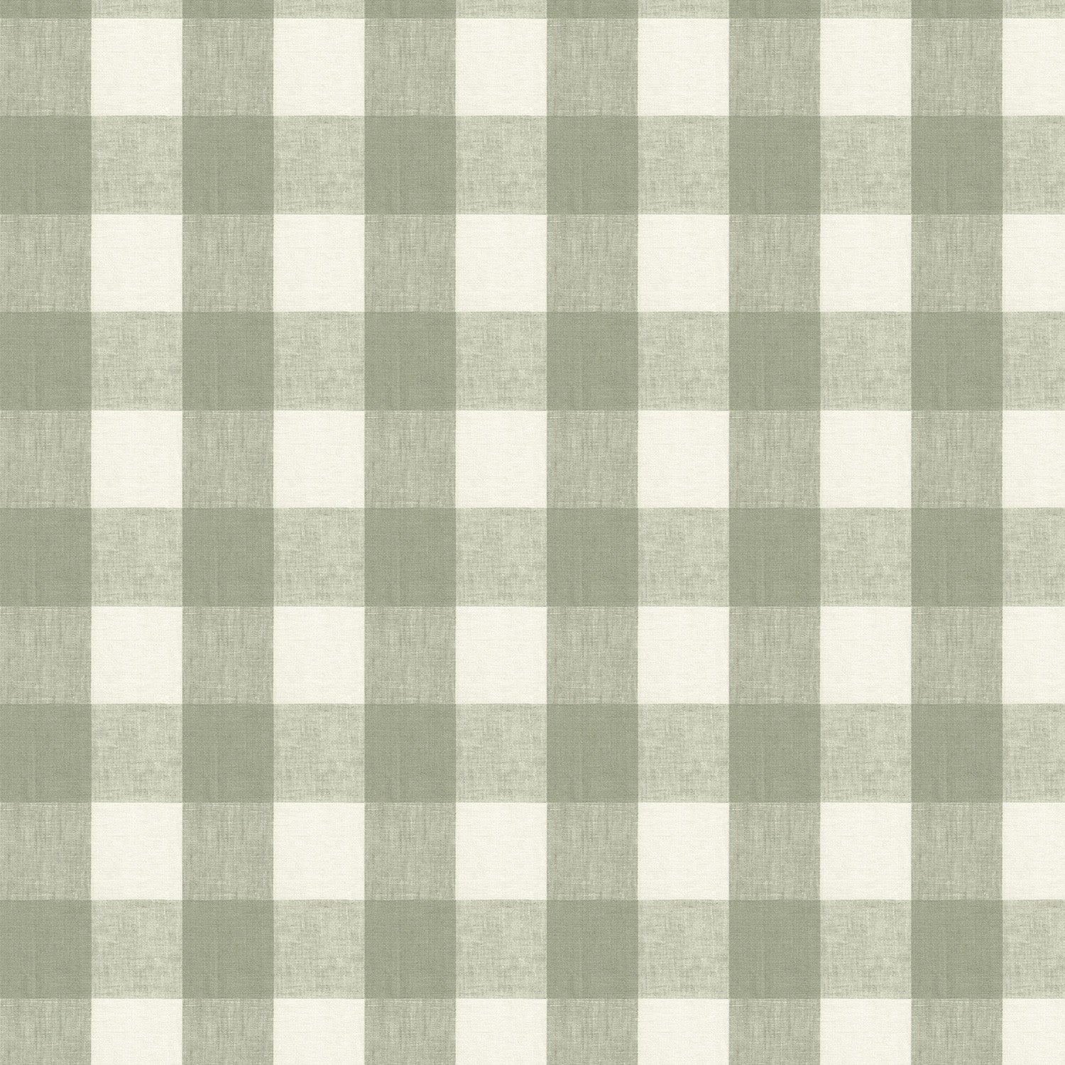 Gingham Sage Curtains/Roman Blind Sample