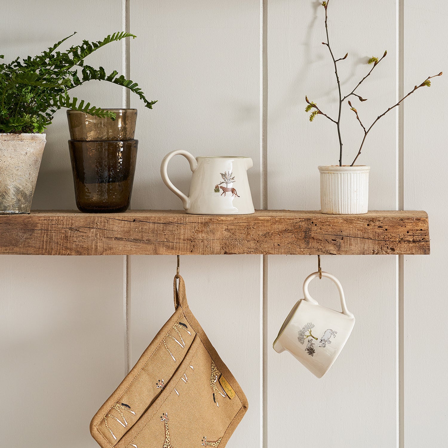 Wild Savannah Mini Stoneware Jug by Sophie Allport