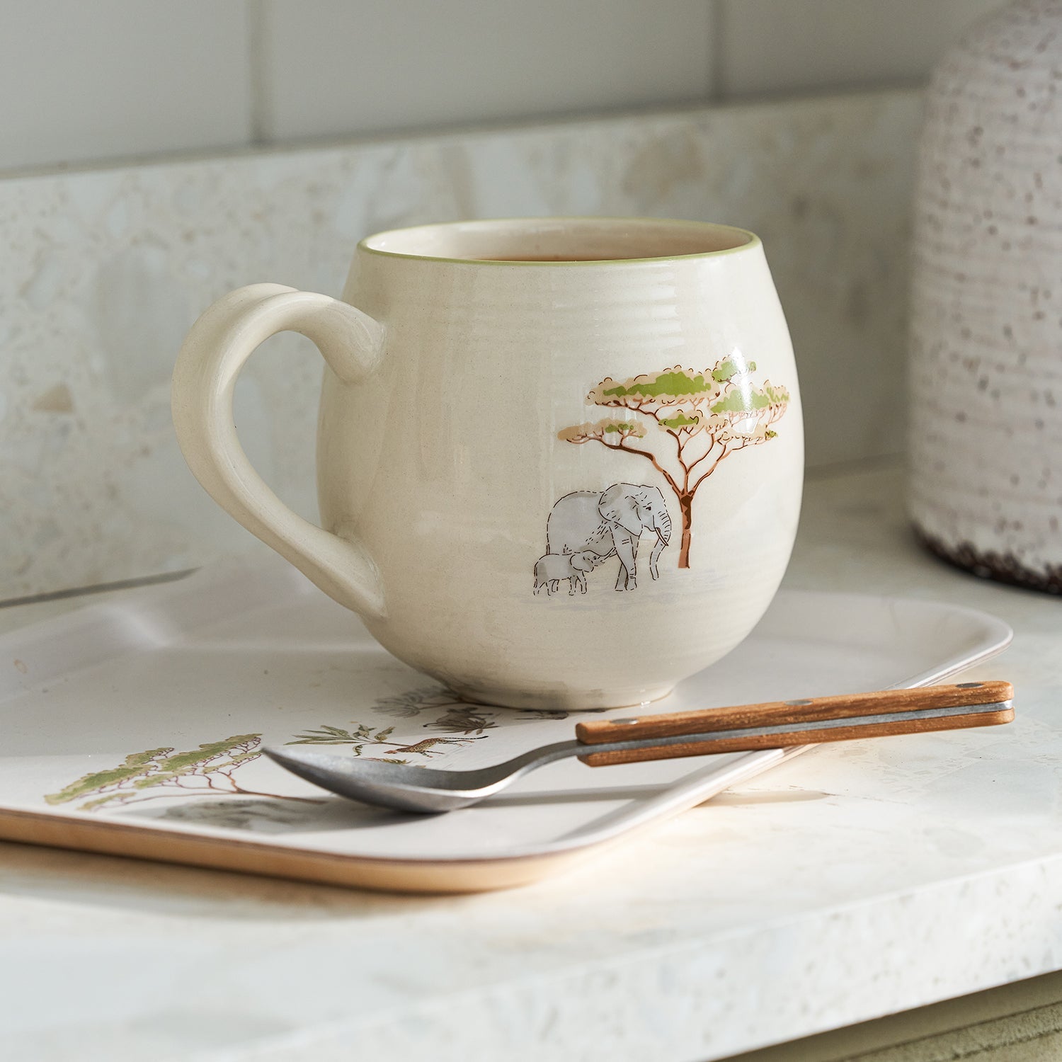 Wild Savannah Stoneware Mug by Sophie Allport