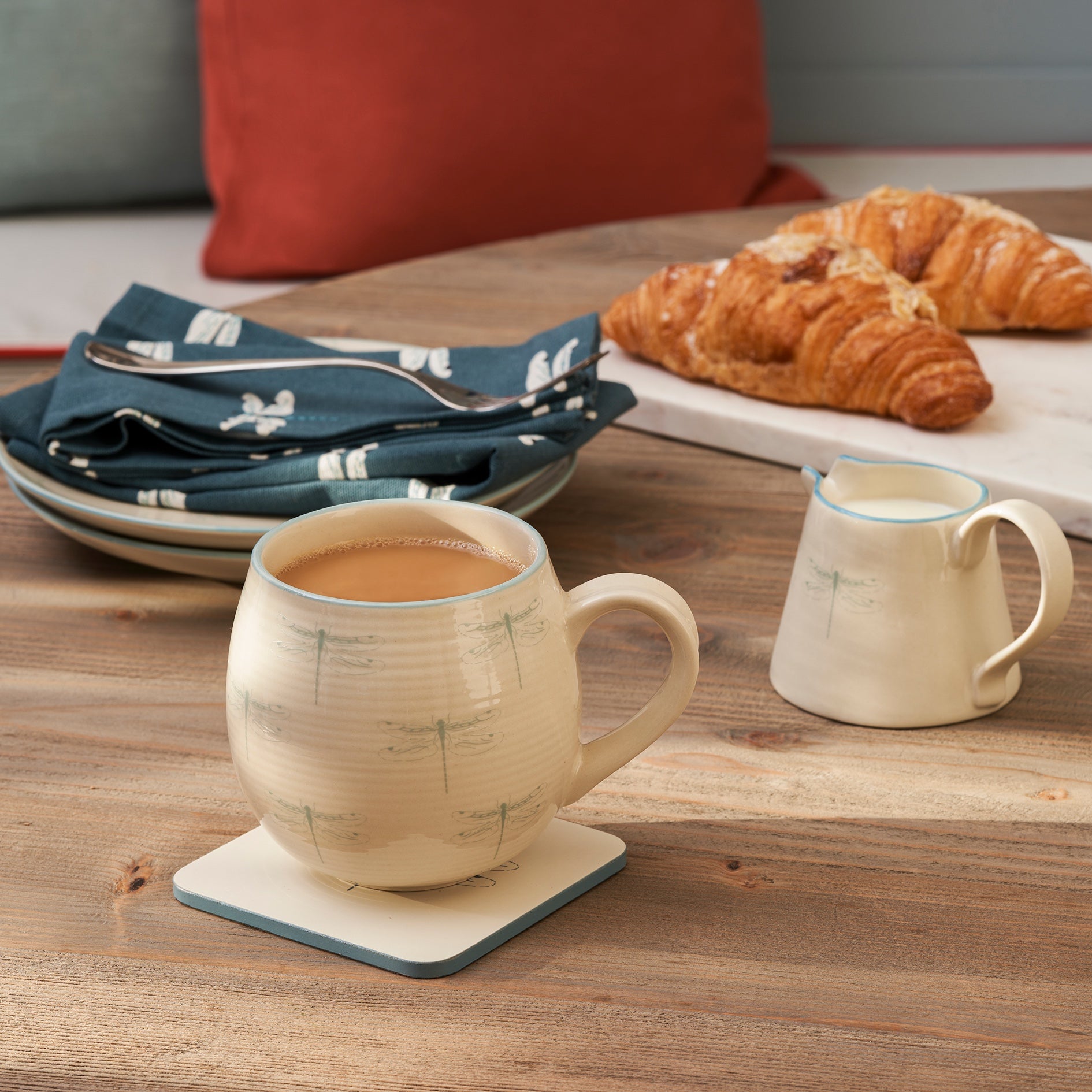 Dragonfly Stoneware Mug by Sophie Allport