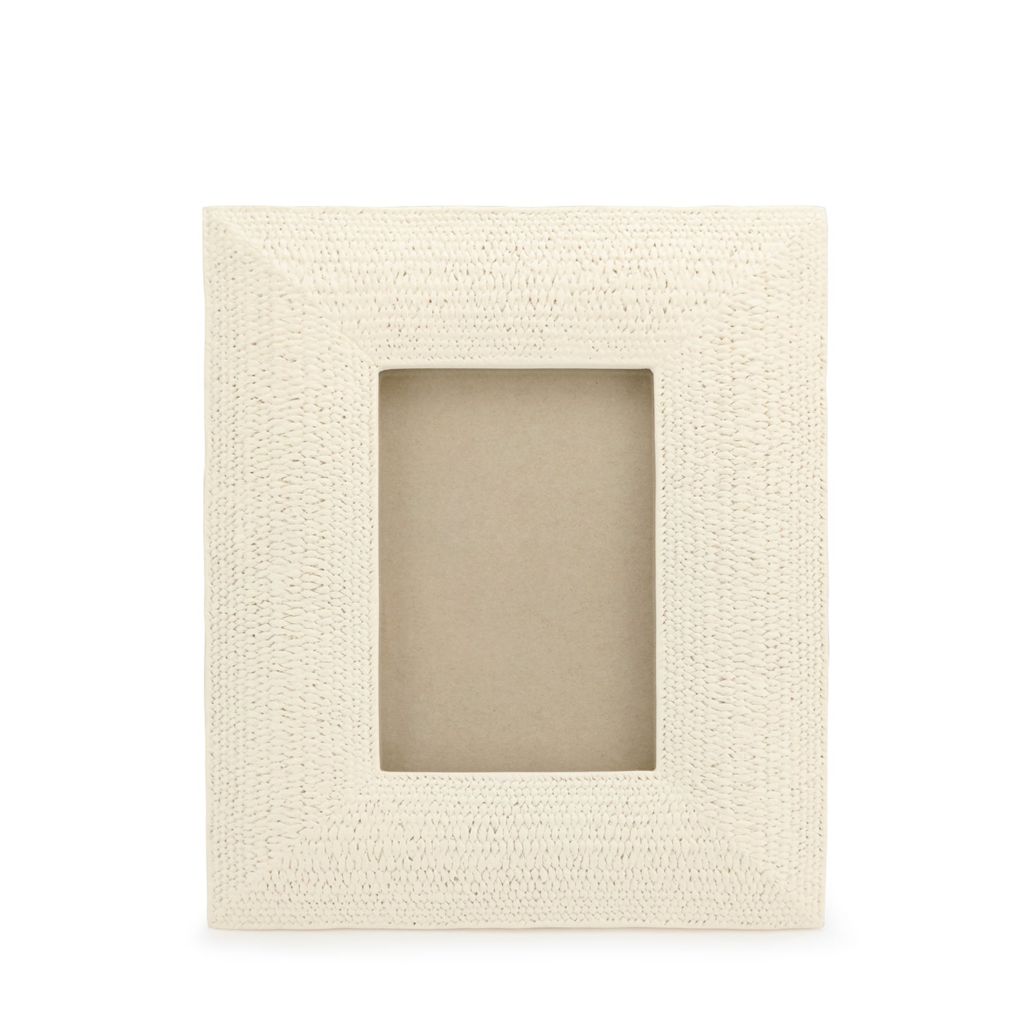 Textured Photo Frame - Neutral by Sophie Allport
