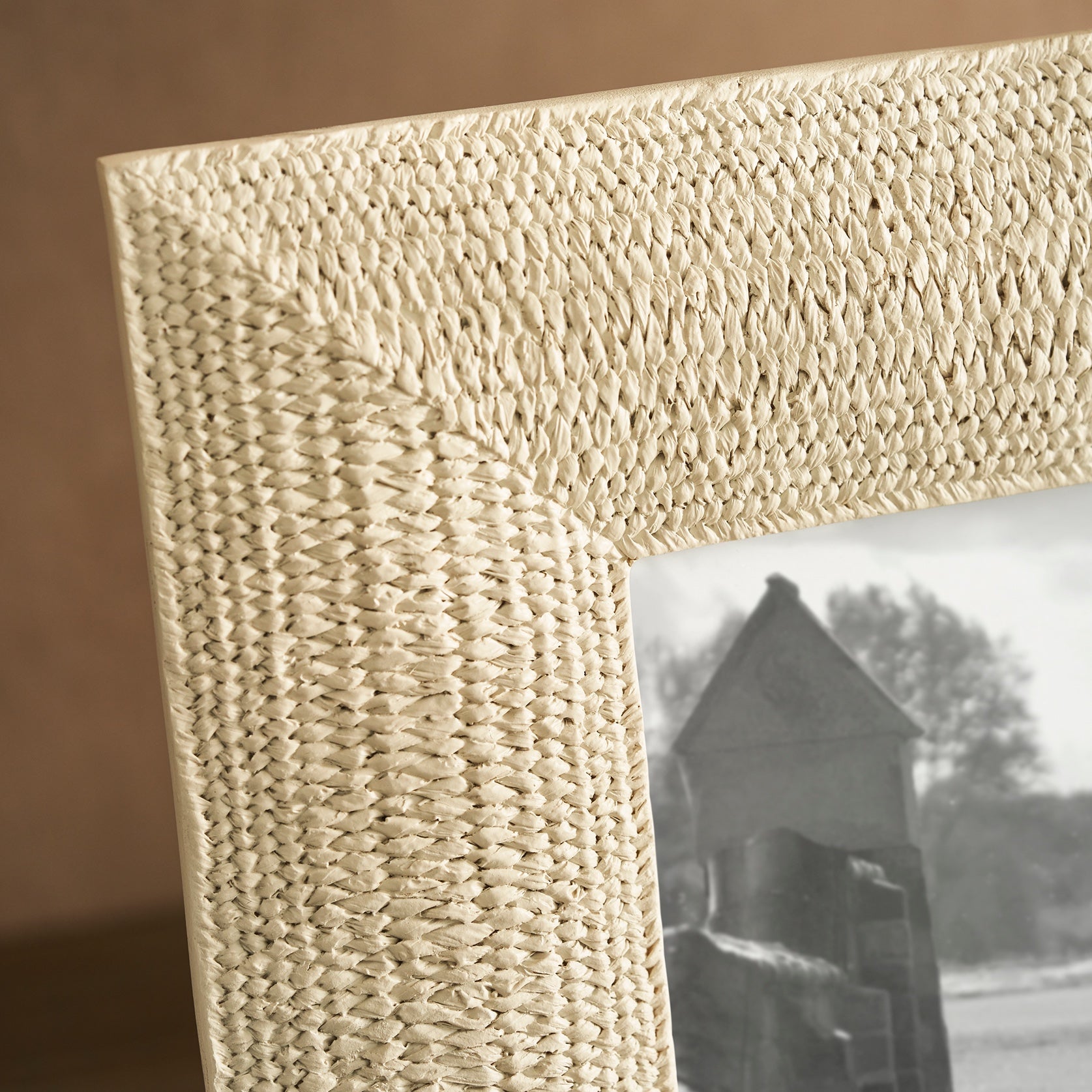 Textured Photo Frame - Neutral by Sophie Allport