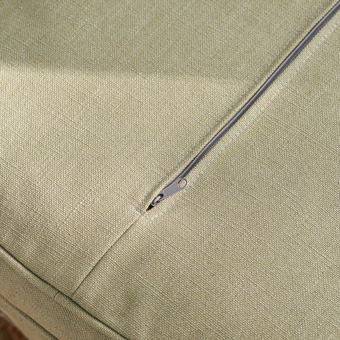 Witham Footstool - Pale Green