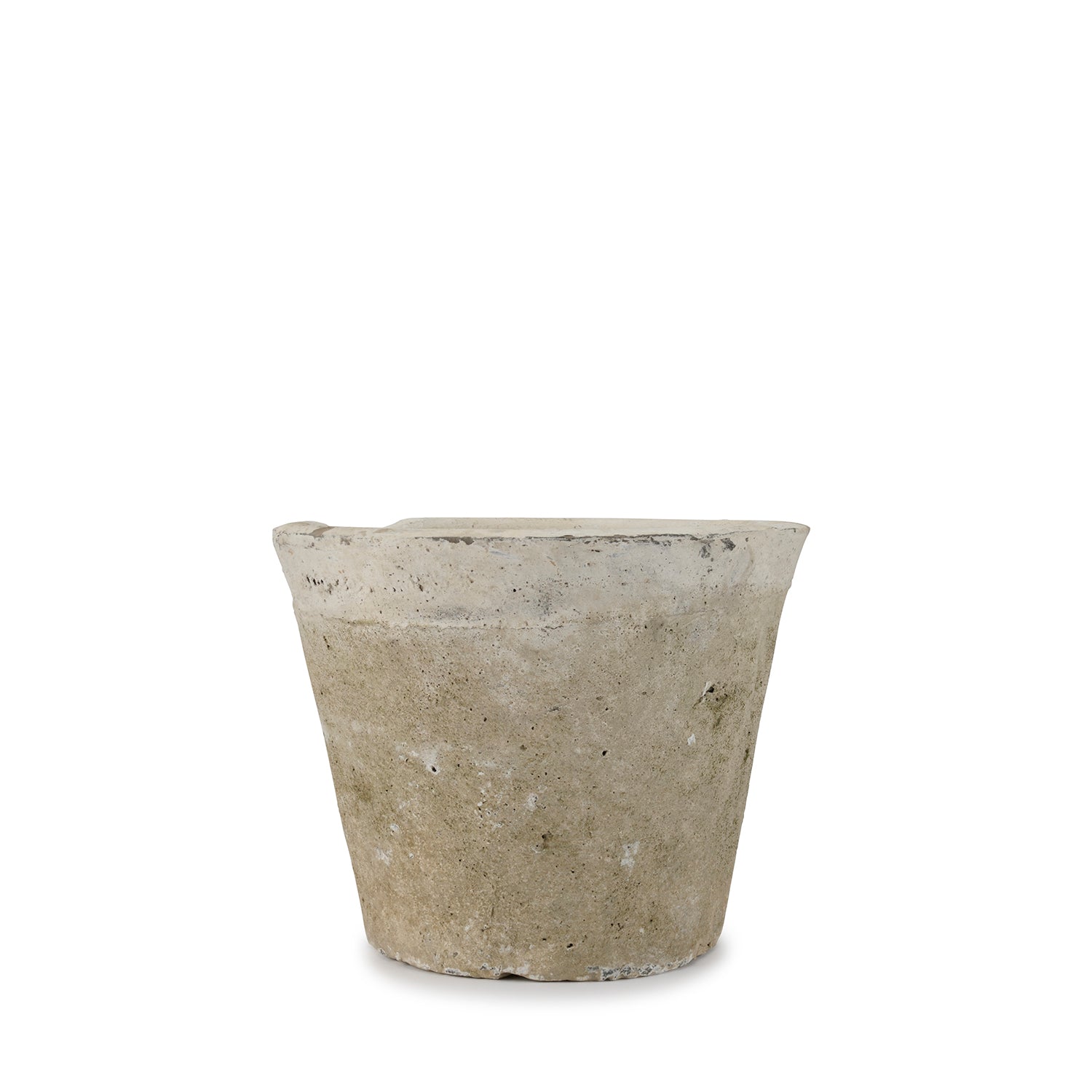 Aged Stone Terracotta Pot