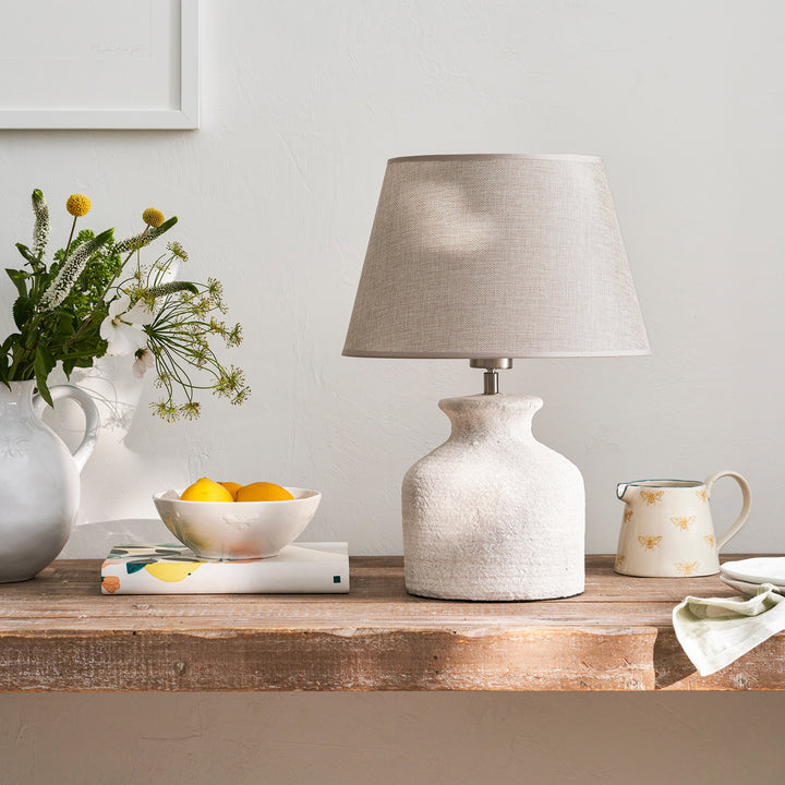 Langham Rustic Stoneware Lamp by Sophie Allport