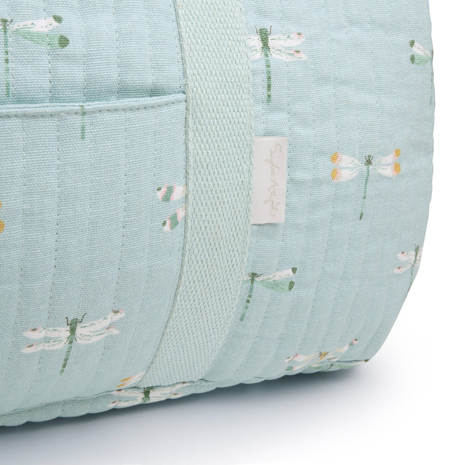 Watercolour Dragonfly Quilted Weekend Bag