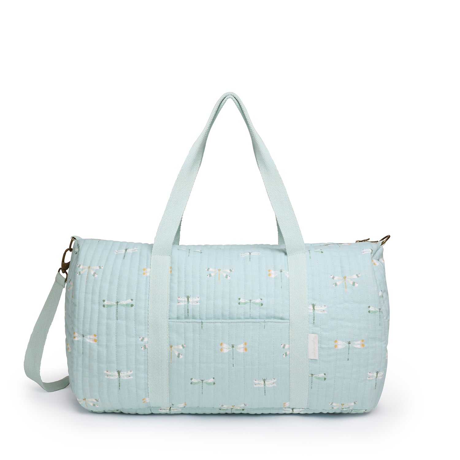 Watercolour Dragonfly Quilted Weekend Bag