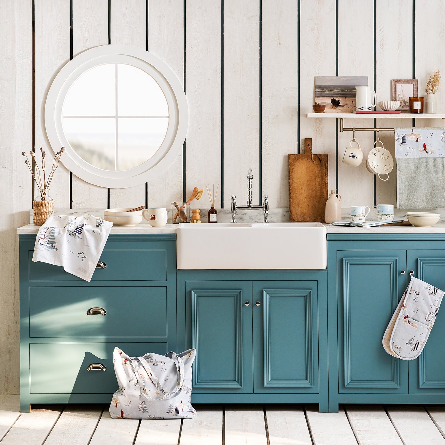 Coastal kitchenware collection by Sophie Allport