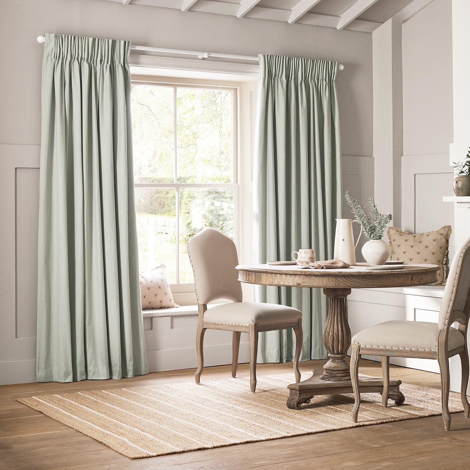 Lyddington Mist Made to Measure Curtains