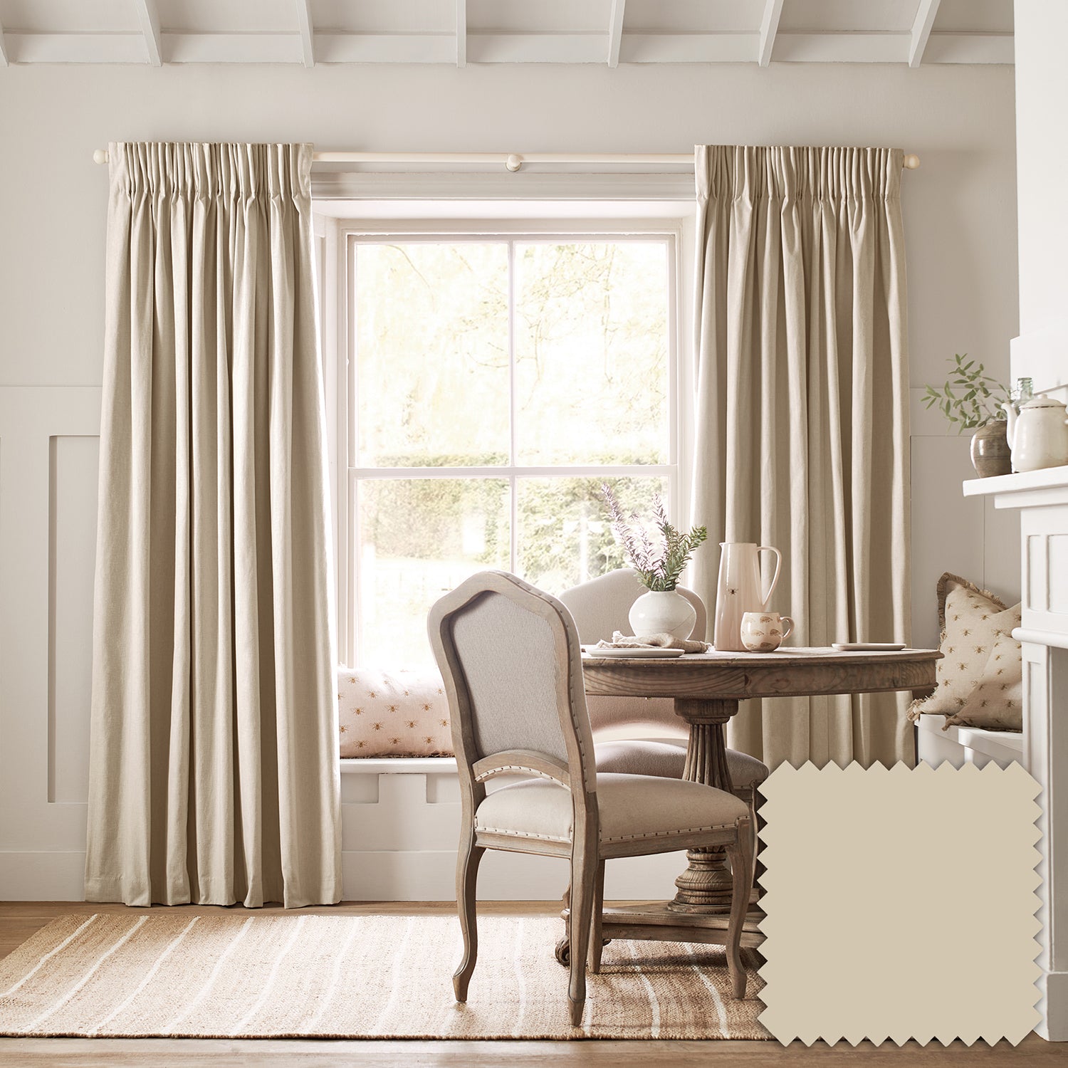 Thornham Sand Made to Measure Curtains