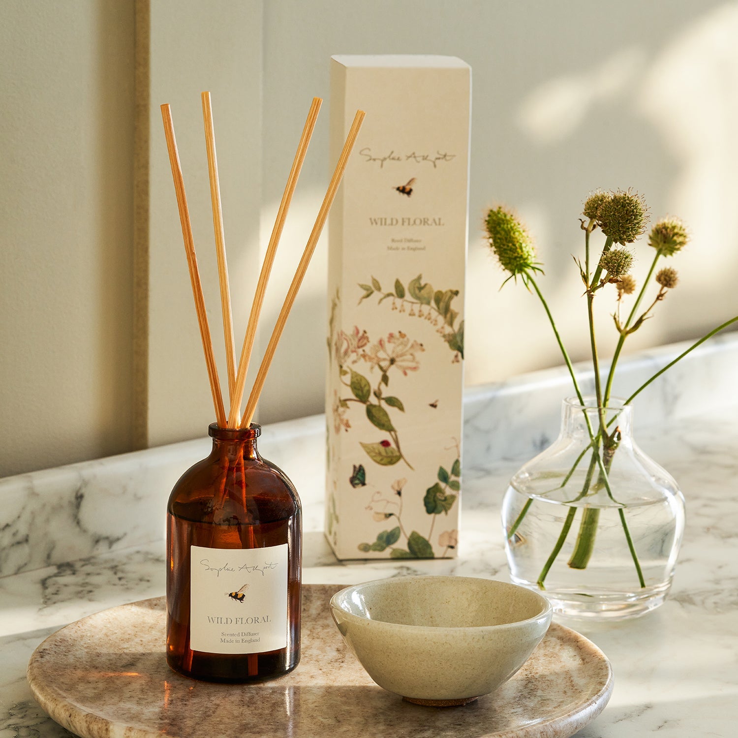 Ported Diffuser Wild Floral Diffuser by Sophie Allport