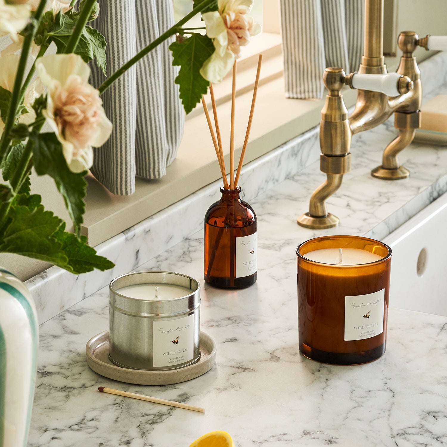 Ported Diffuser Wild Floral Diffuser by Sophie Allport