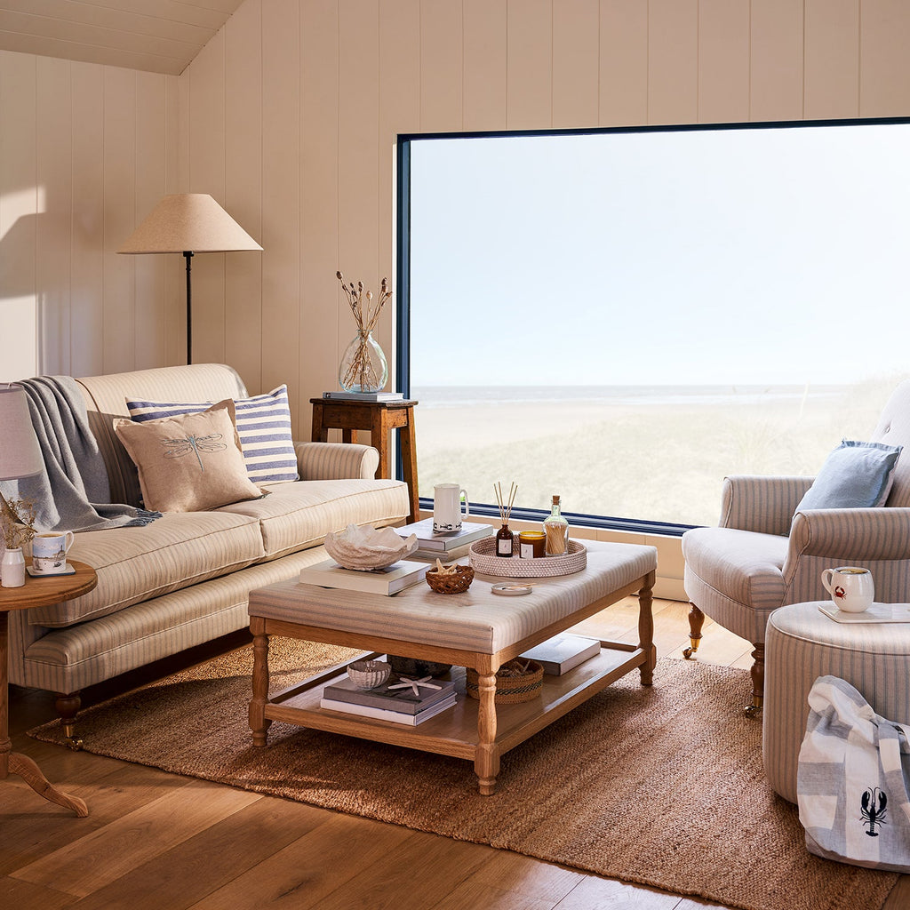 Coastal living room furniture collection by Sophie Allport