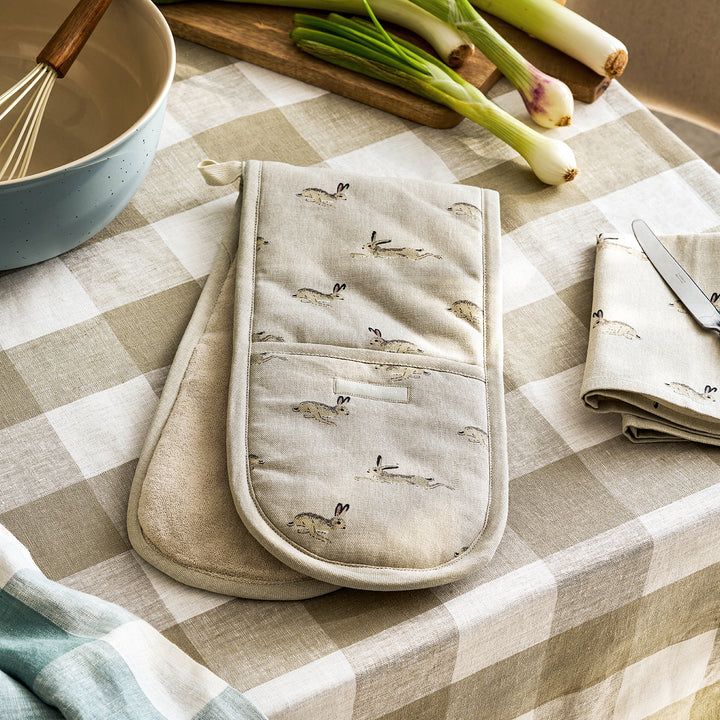 Hare Double Oven Glove