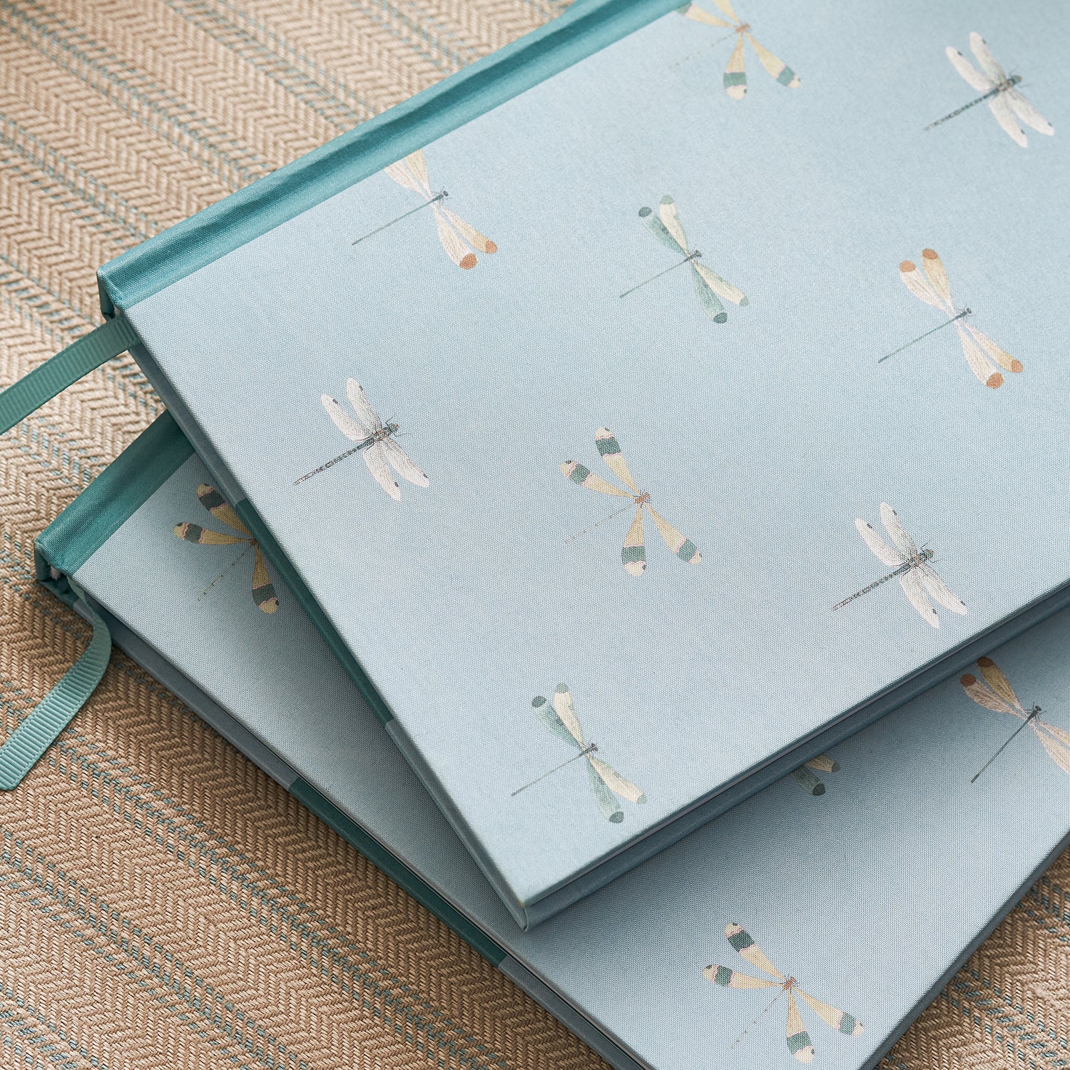 Watercolour Dragonfly A5 Fabric Notebook