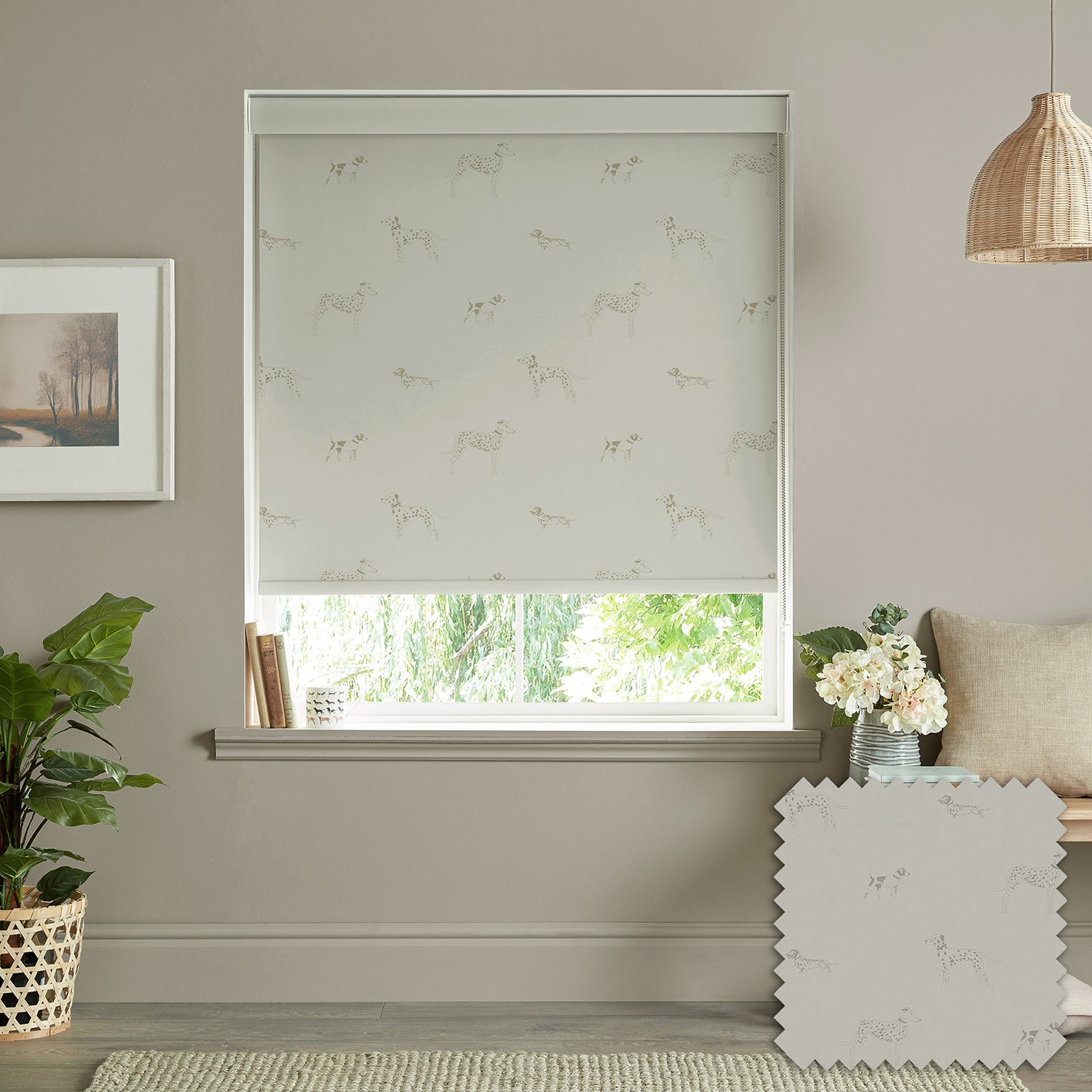 Fetch Natural Made to Measure Roller Blind