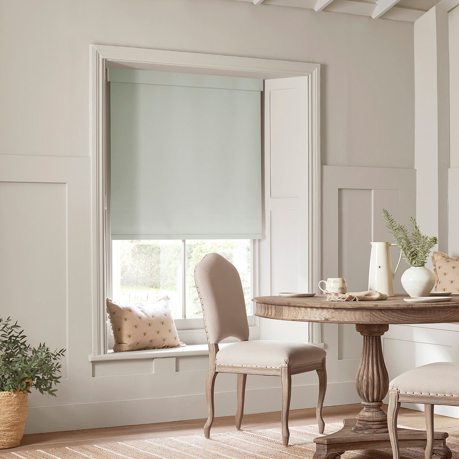 Lyddington Mist Made to Measure Roller Blind