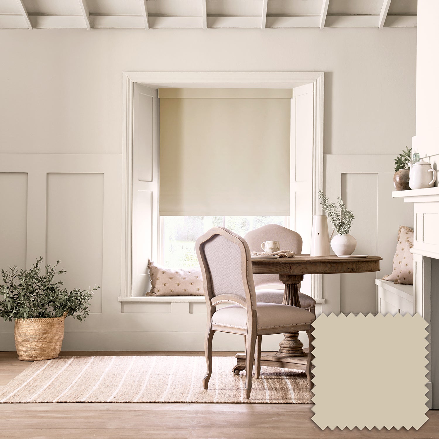 Thornham Sand Made to Measure Roller Blind