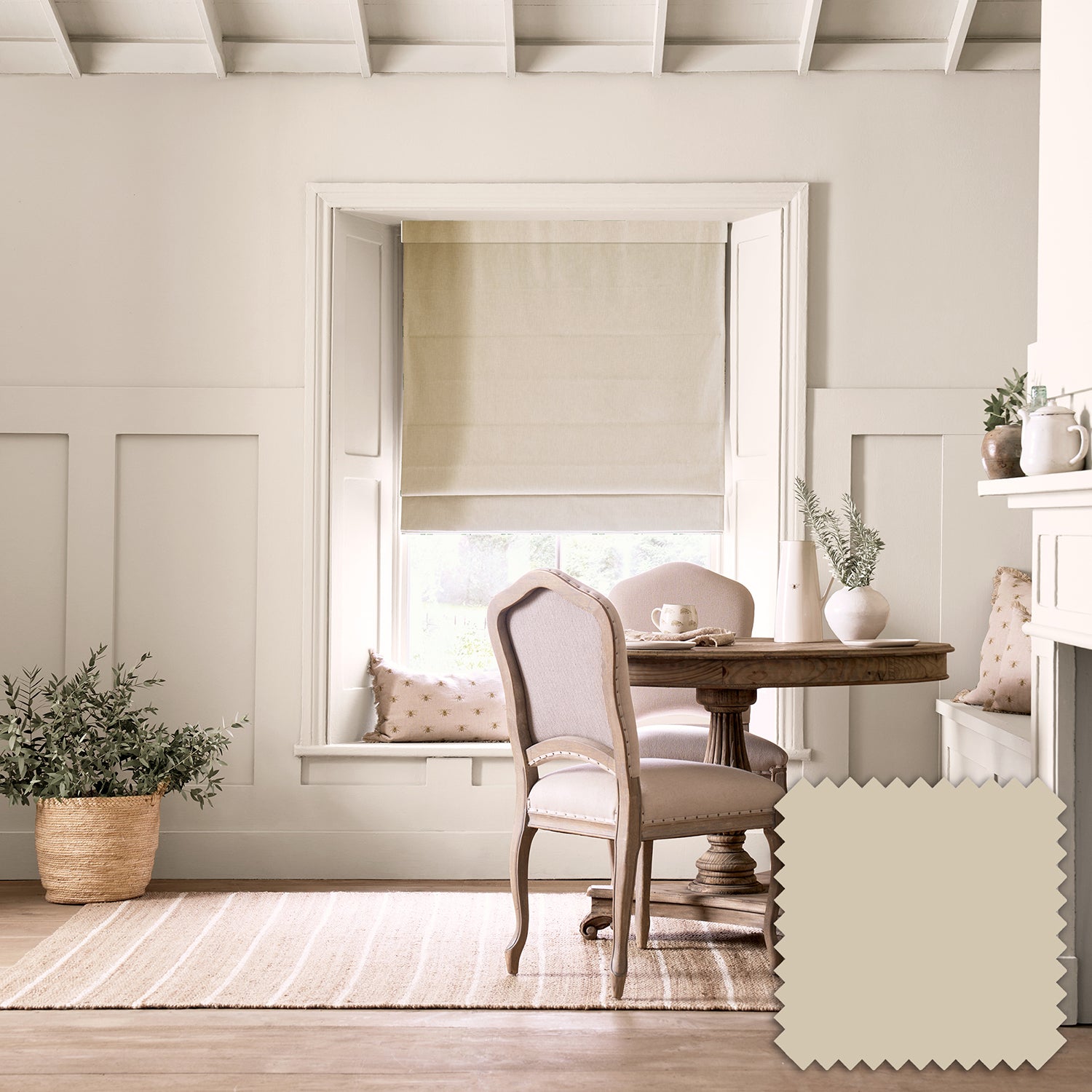 Thornham Sand Made to Measure Roman Blind