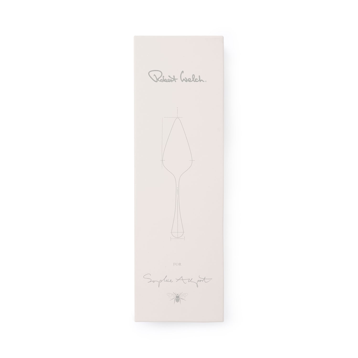 Stainless steel cake slice by Sophie Allport box exterior