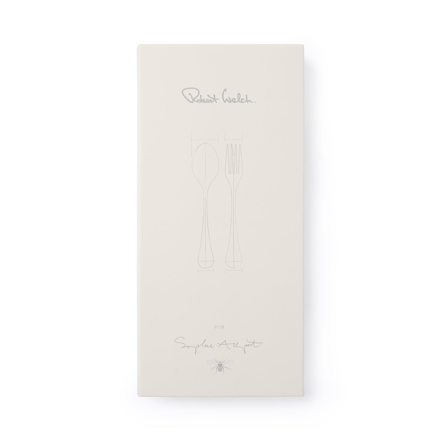 Stainless steel serving cutlery set by Sophie Allport box exterior