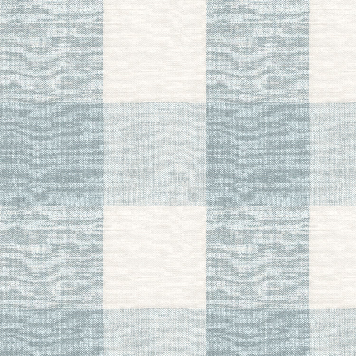 Pale Blue Gingham Curtains/Roman Blind Sample