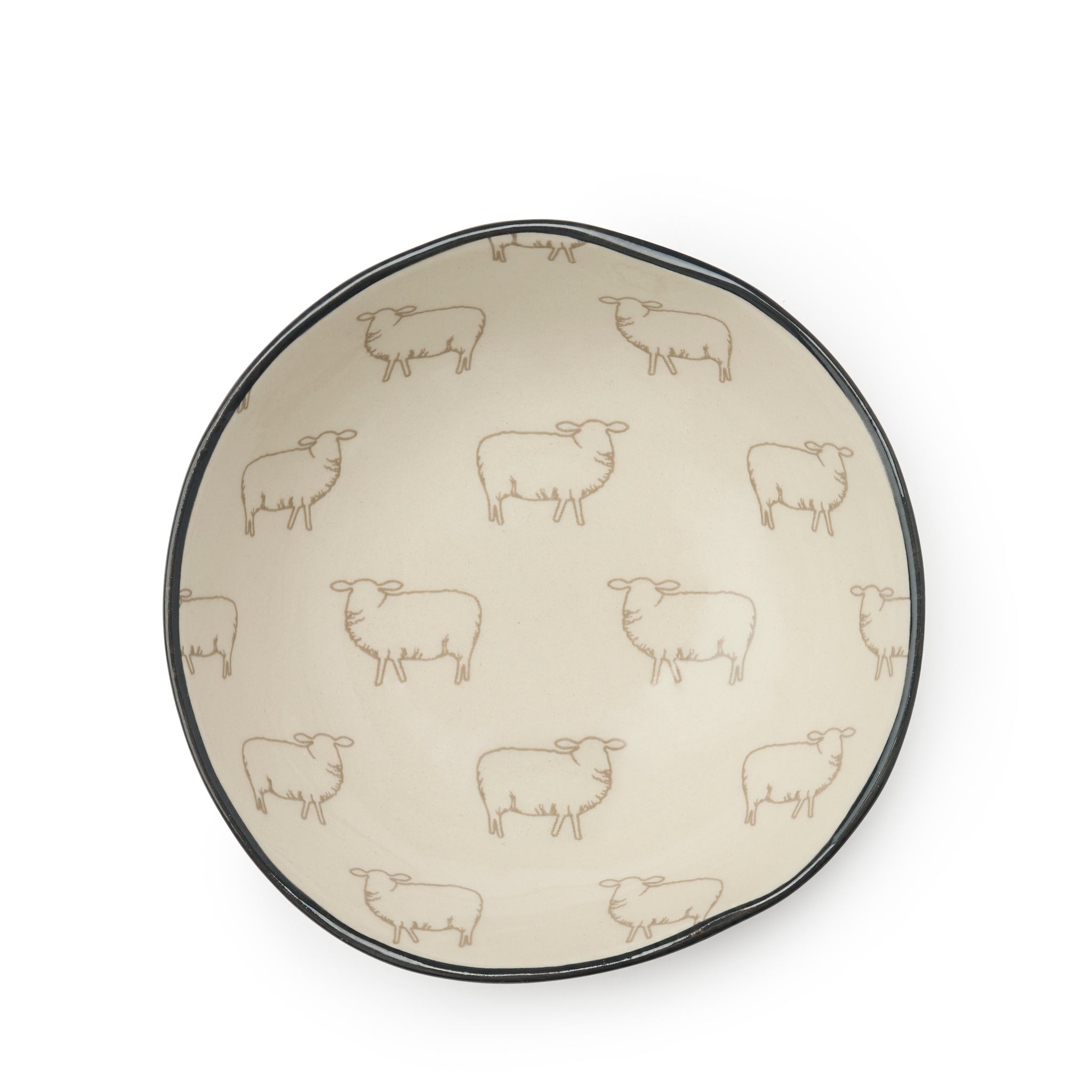Sheep Stoneware Nibbles Bowl