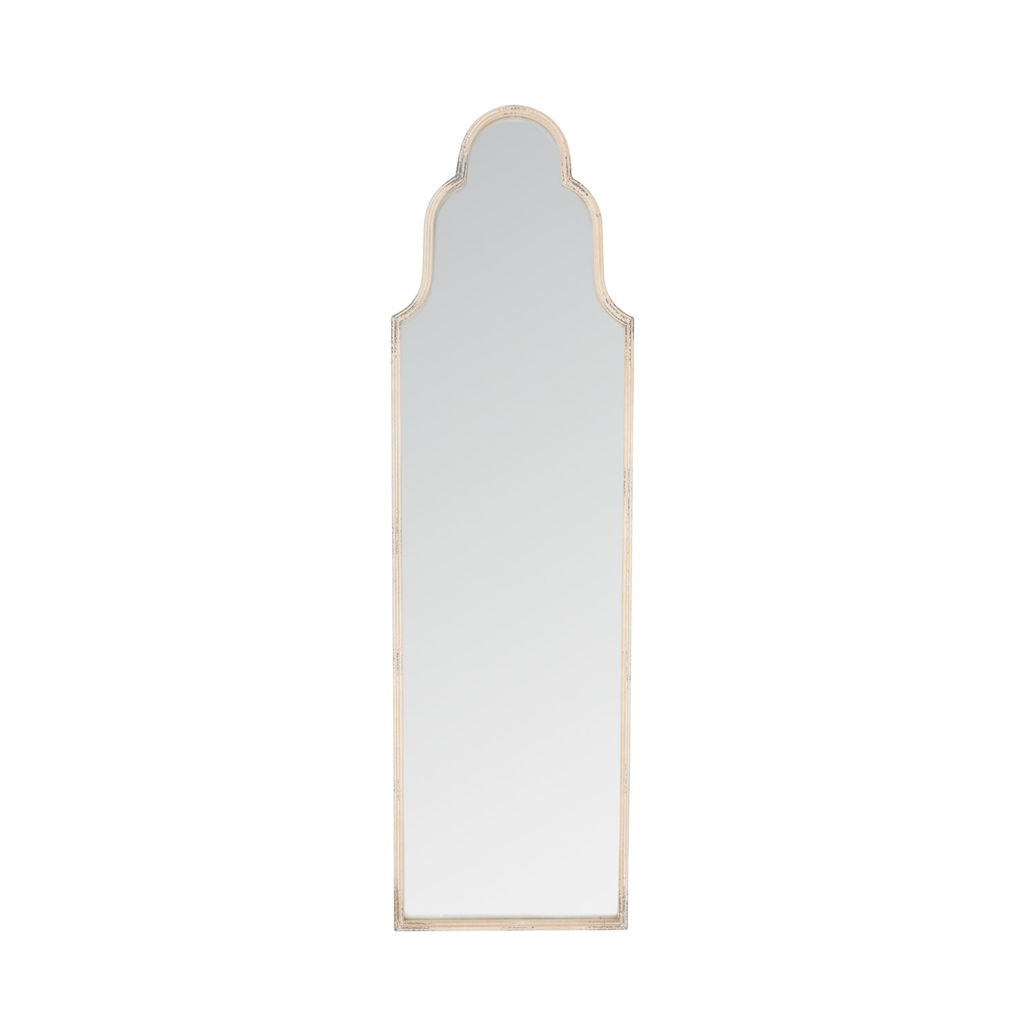 Full length curved mirror by Sophie Allport front