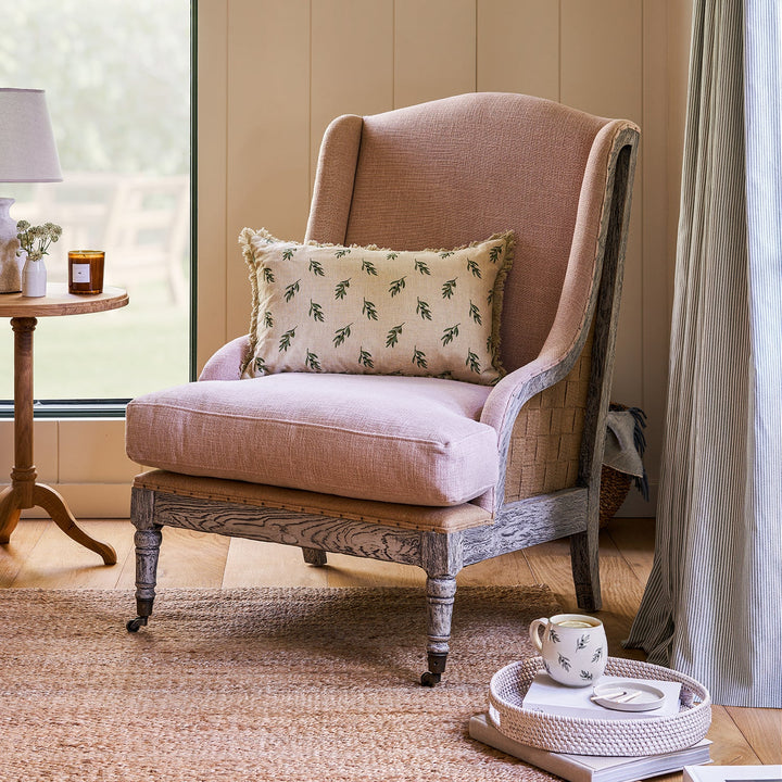 Witham Armchair - Dusty Pink