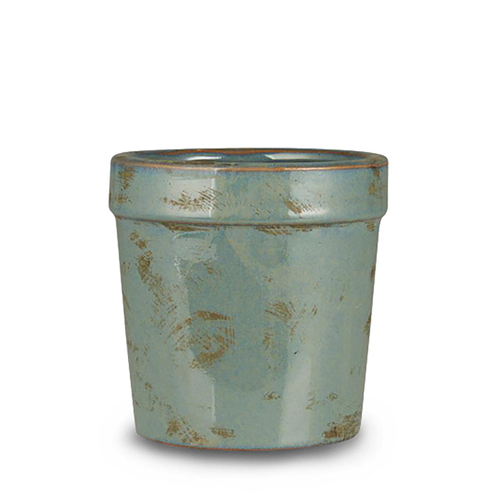 Antique Blue Pot