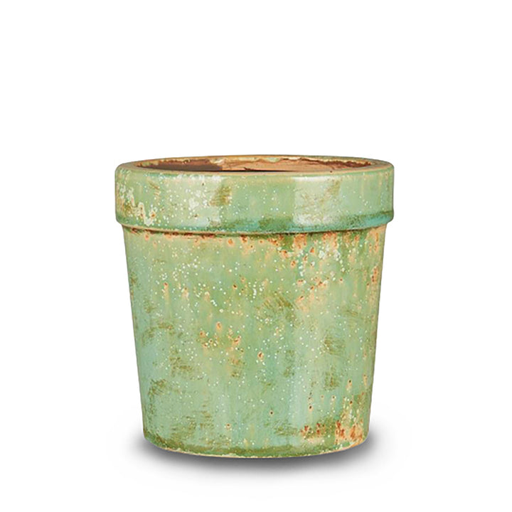 Antique Green Pot